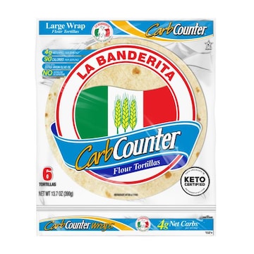 La Banderita Large Flour Tortillas, Keto Certified