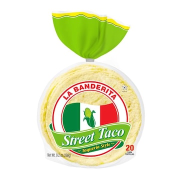 La Banderita Corn Tortillas, Street Taco, Taqueria Style