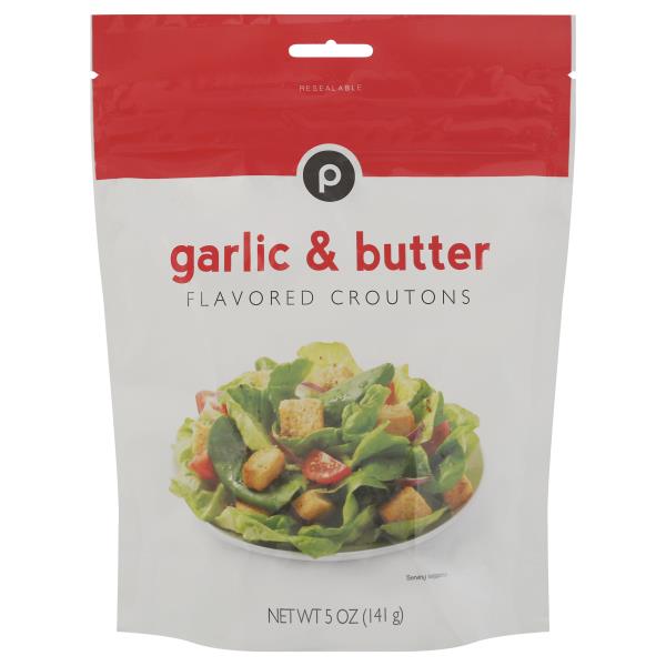 Publix Croutons, Garlic & Butter Publix Super Markets