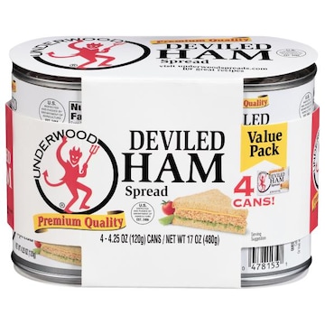 Underwood Deviled Ham Spread, Value Pack