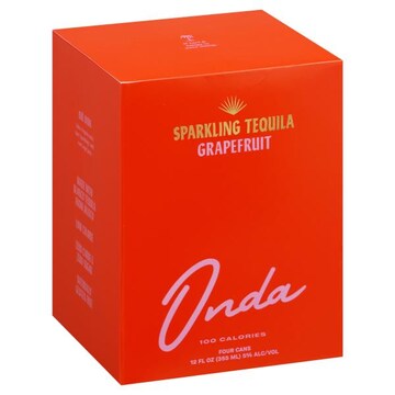Onda Sparkling Tequila, Grapefruit