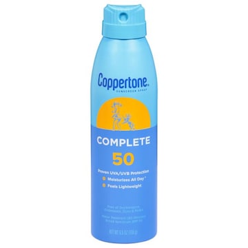 Coppertone Sunscreen Spray, Complete, Broad Spectrum SPF 50