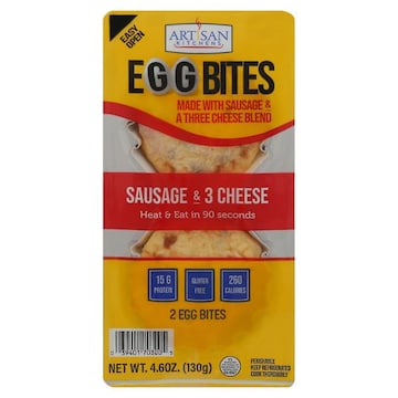 Artisan Kitchens Egg Bites, Sausage & 3 Cheese