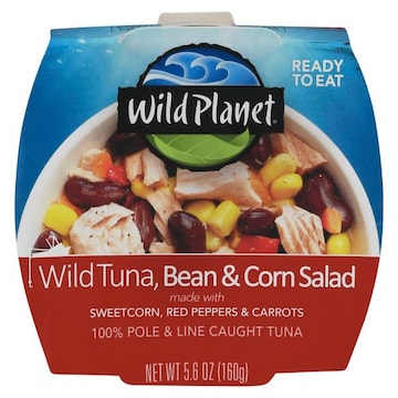 Wild Planet Salad, Wild Tuna, Bean & Corn