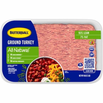Butterball All Natural 93% Lean Ground Turkey