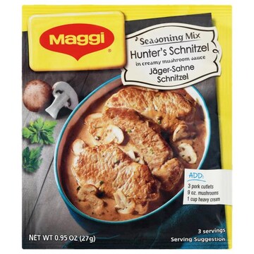 Maggi Seasoning Mix, Hunter Schnitzel