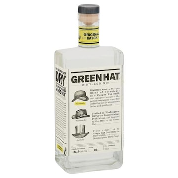 Green Hat Distilled Gin, Original Batch
