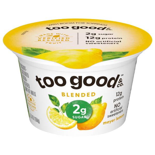 Too Good & Co. Good Save Yogurt, Low Fat, Meyer Lemon | Publix Super ...