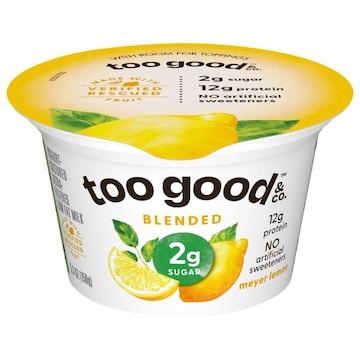 Two Good Good Save Two Good Good Save Yogurt, Meyer Lemon, Low Fat | Publix Super Markets
