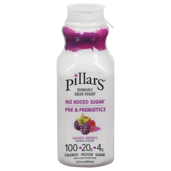 Pillars Drinkable Yogurt, Mix Berry Publix Super Markets
