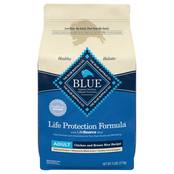 Blue Buffalo BLUE Life Protection Formula Natural Adult Dry Dog Food ...