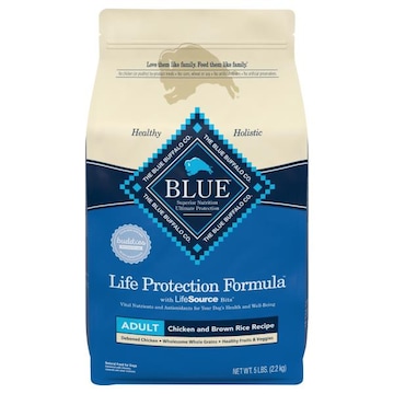 Blue Buffalo BLUE Life Protection Formula Natural Adult Dry Dog Food, Chicken and Brown Rice