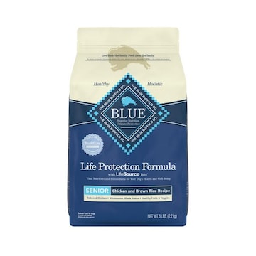 Blue Buffalo Blue Life Protection Formula Dog Food, Chicken and Brown Rice Recipe, Senior