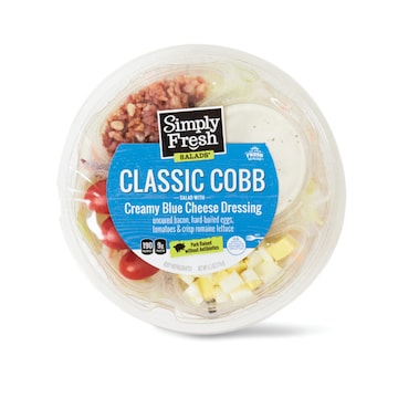 Simply Fresh Salads Classic Cobb, Salad with Creamy Blue Cheese Dressing