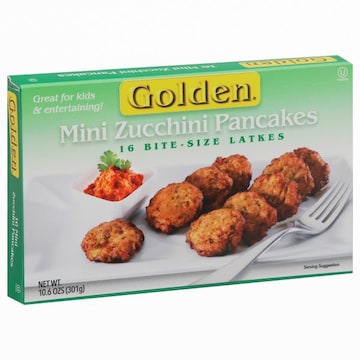 Golden Zucchini Pancakes, Mini