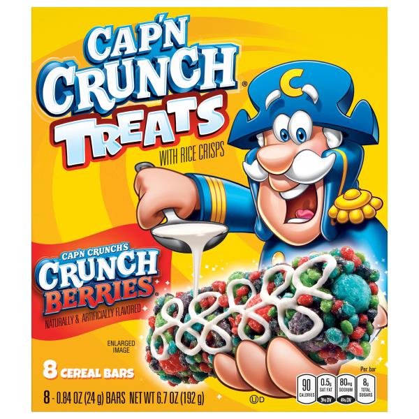 Cap'n Crunch's Treats Cereal Bars, Crunch Berries Publix Super Markets