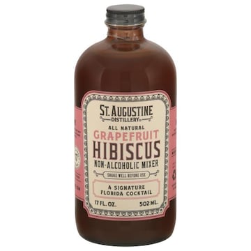 St. Augustine Distillery Grapefruit Hibiscus, Non-Alcoholic Mixer