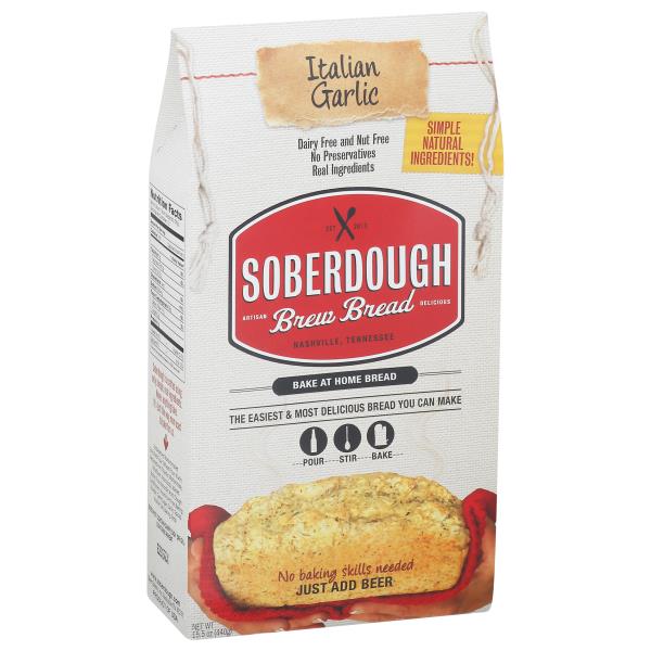 Soberdough Brew Bread Bread Mix, Artisan, Italian Garlic Publix Super