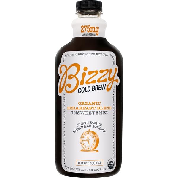 Bizzy Cold Brew, Organic, Breakfast Blend, Unsweetened Publix Super
