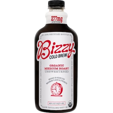 Bizzy Cold Brew, Organic, Medium Roast, Unsweetened