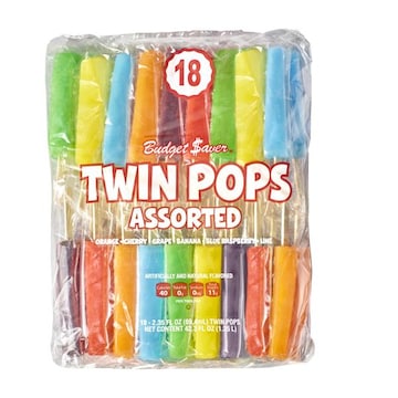 Budget Saver Assorted Twin Pops