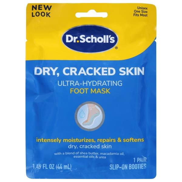 Dr. Scholl's Foot Mask, UltraHydrating, One Size, Unisex Publix