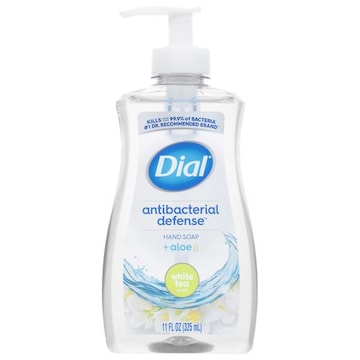 Dial Antibacterial Defense White Tea Scent Hand Soap + Aloe