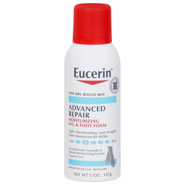 Eucerin Leg Foot Foam Moisturizing Advanced Repair Publix Super