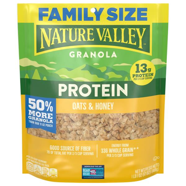 Nature Valley Granola, Oats & Honey, Family Size Publix Super Markets