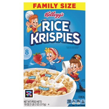 Rice Krispies Toasted Rice Cereal Family Size
