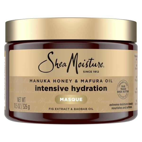 MUCOREA リッチモイスチャーマスク Shea Moisture Intensive Hydration Hair Masque Manuka Honey
