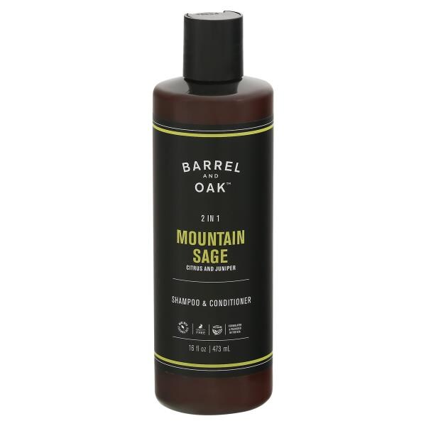 Barrel and Oak Shampoo & Conditioner, Mountain Sage, 2 in 1 Publix Super Markets