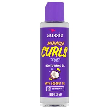 Aussie Miracle Curls Moisturizing Oil, with Coconut Oil, Miracle Curls