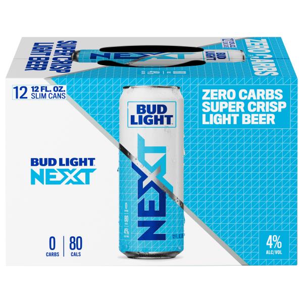 Bud Light Next Beer, Light, Zero Carbs | Publix Super Markets