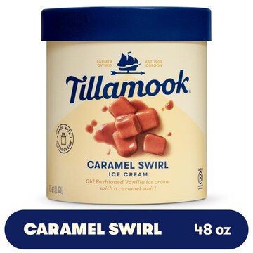Tillamook Ice Cream, Caramel Swirl