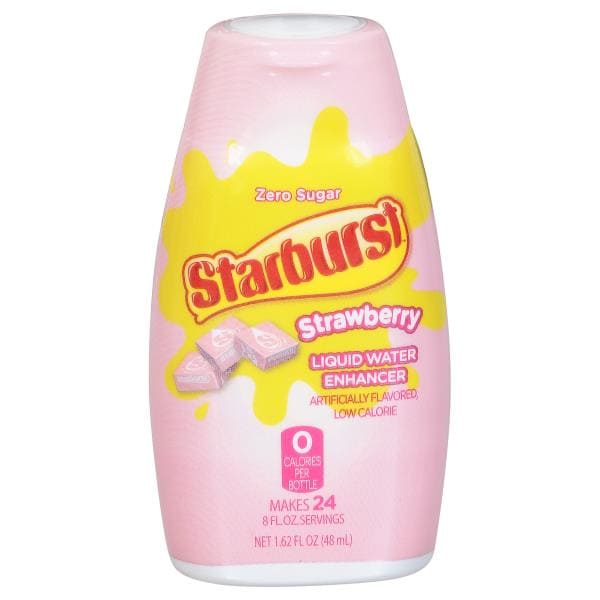 Starburst Liquid Water Enhancer, Zero Sugar, Strawberry Publix Super