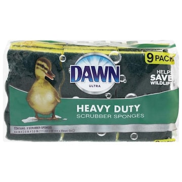 Dawn Heavy Duty Scrubber Sponges