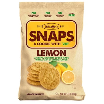 Stauffer's SNAPS Lemon, 14oz Bag