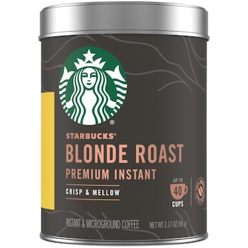 Starbucks Blonde Roast Premium Instant & Microground Coffee