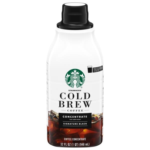 Starbucks Coffee, Concentrate, Signature Black, Cold Brew Publix
