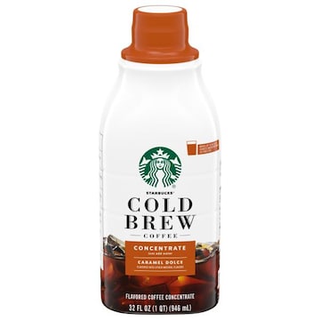 Starbucks Coffee Concentrate, Medium Roast, Caramel Dolce, Cold Brew