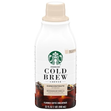 Starbucks Coffee, Concentrate, Medium Roast, Madagascar Vanilla, Cold Brew