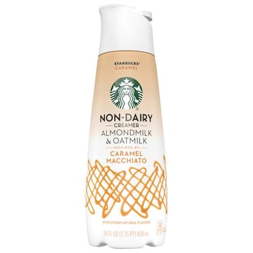 Starbucks Coffee Creamer, Non-Dairy, Almondmilk & Oatmilk