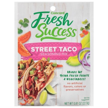 Concord Fresh Success Seasoning Mix, Street Taco