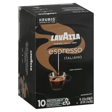 Lavazza Coffee, 100% Arabica, Espresso Italiano, K-Cup Pods