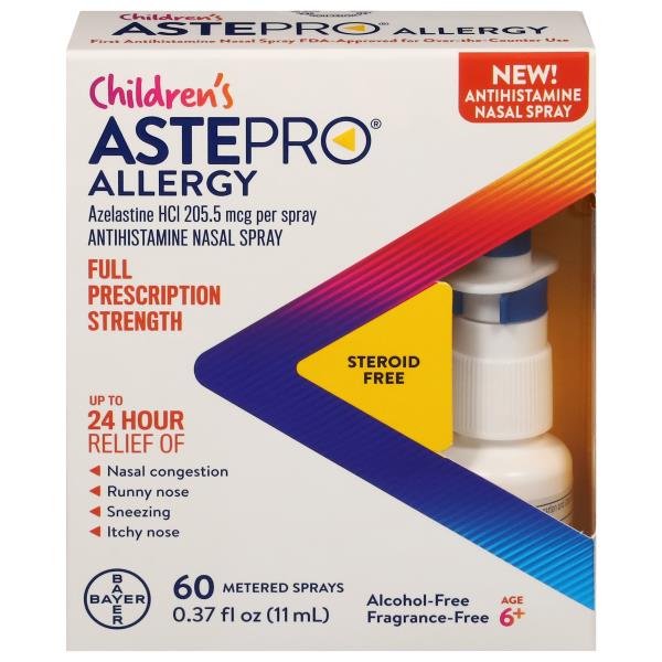 Astepro Allergy Nasal Spray Antihistamine Steroid Free Children S   278601 600x600 A 