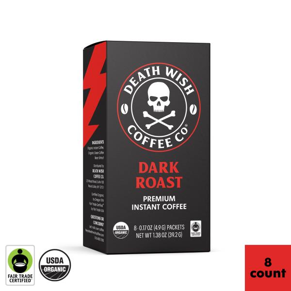 Death Wish Coffee Co Coffee, Instant, Single Serve Packets Publix Super Markets
