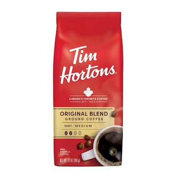 Tim Hortons Coffee, 100% Arabica, Ground, Medium Roast, Original Blend