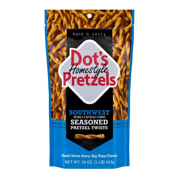 Dot's Homestyle Pretzels Pretzel Twists, Southwest Seasoned Publix