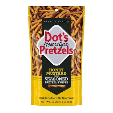 Dot's Homestyle Pretzels Pretzel Twists, Honey Mustard Seasoned